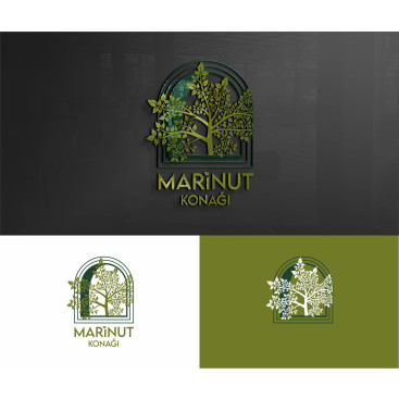 Mardin Marinut Konağı Logo Çalışması yarışmasına tasarımcı Volkan Güncü tarafından sunulan  tasarım