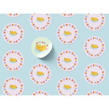 Bebek ve çocuk urunleri satan bir marka  yarışmasına tasarımcı ezgtr tarafından sunulan  tasarım 