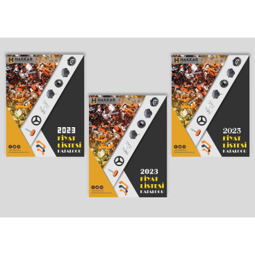 HAKKAR MAKİNA FİYAT LİSTESİ KAPAK SAYFA yarışmasına tasarımcı dasein'oe tarafından sunulan  tasarım 