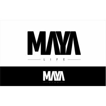 MAYA yazı karakteri ile bir inşaat proje yarışmasına tasarımcı ErcanH tarafından sunulan  tasarım 