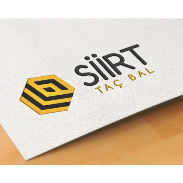 Siirt Taç Bal Logo yarışmasına tasarımcı Booskurt tarafından sunulan  tasarım 