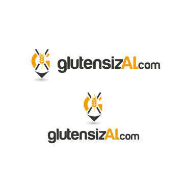 GlutensizAl.com sitemize Logo yarışmasına tasarımcı dcreagraph tarafından sunulan  tasarım
