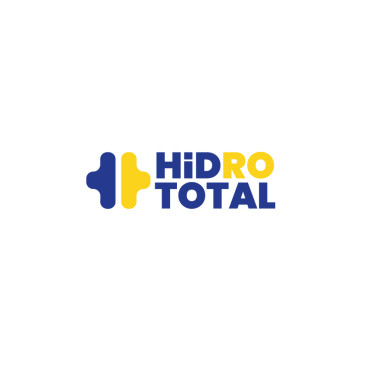 Hidrototal sirketi icin logo tasarimi yarışmasına tasarımcı merter tarafından sunulan  tasarım 
