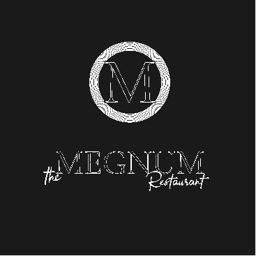 The Megnum Restoranı İçin Logo Tasarım. yarışmasına tasarımcı Burk3V tarafından sunulan  tasarım 