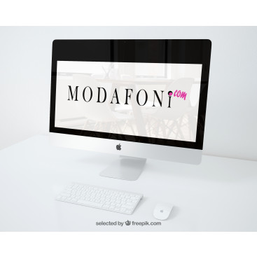 logo tasarımı modafoni.com yarışmasına tasarımcı ozgluka tarafından sunulan  tasarım 