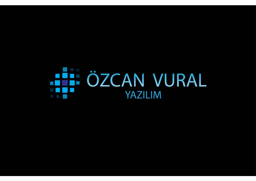 Özcan VURAL YAZILIM Yeni Logo Çalışması yarışmasına tasarımcı Hancı tarafından sunulan  tasarım 