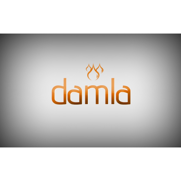 DAMLA Çikolata ve Şekerleme logo tasarım yarışmasına tasarımcı DirtyBlack tarafından sunulan  tasarım 