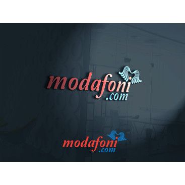 logo tasarımı modafoni.com yarışmasına tasarımcı GhostSpy tarafından sunulan  tasarım 