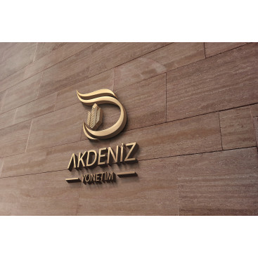 AKDENİZ YÖNETİM LOGO TASARIMI yarışmasına tasarımcı ynscan tarafından sunulan  tasarım 