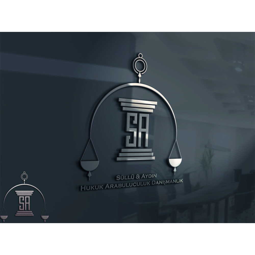 Hukuk Bürosu Logo Tasarımı yarışmasına Türkân Kavak tarafından girilen tasarım