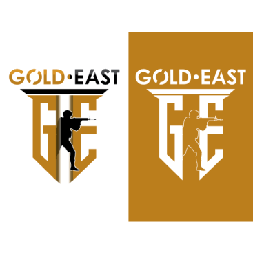 GoldEast Esport Counter Stike CsGo Logo yarışmasına tasarımcı AK• tarafından sunulan  tasarım 