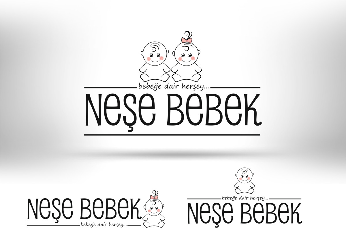 Tasarlayan osetmedya-NeşeBebek.com Logo Tasarımı 355x100 px