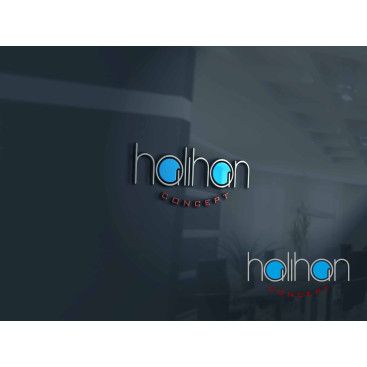 HALIHAN markası için logo ve tabela yarışmasına tasarımcı grafikseli tarafından sunulan  tasarım 