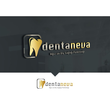 Diş kliniği için logo tasarımı yarışmasına tasarımcı esra.theboss tarafından sunulan  tasarım 