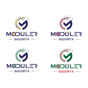 Modüler Sigorta Logo Tasarımı yarışmasına tasarımcı Etrah™ tarafından sunulan  tasarım 