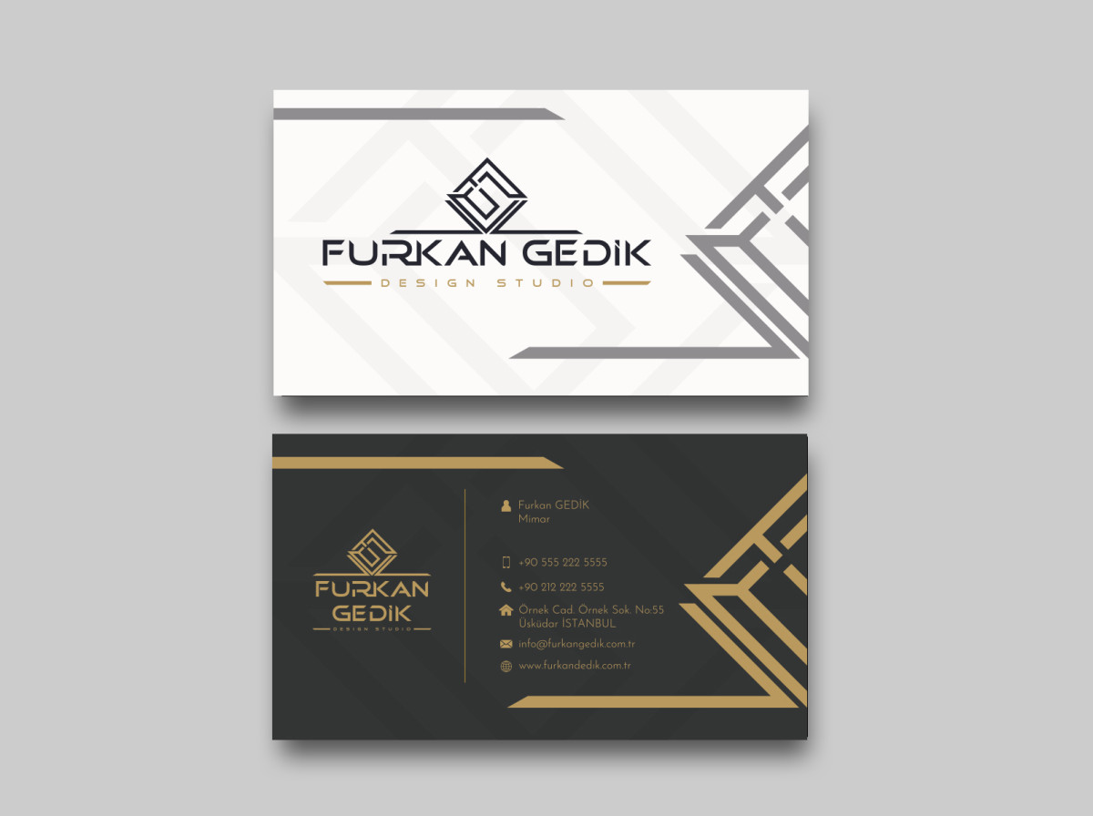 Tasarlayan Murat Altun -Mimarlık ofisi logo ve kartvizit tasarım
