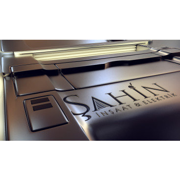 Şahin Elektrik Logo Tasarımı yarışmasına tasarımcı crown tarafından sunulan  tasarım 