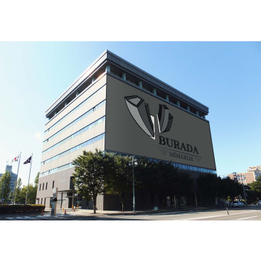 Burada Mimarlık Logo Tasarımı yarışmasına tasarımcı Yasemin Yılmaz tarafından sunulan  tasarım 