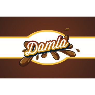 DAMLA Çikolata ve Şekerleme logo tasarım yarışmasına tasarımcı boystar tarafından sunulan  tasarım 