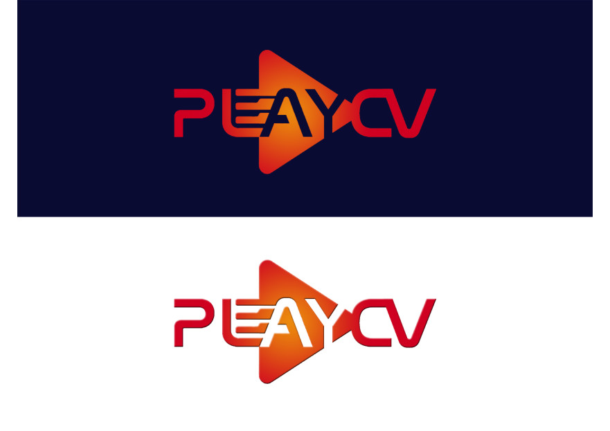 Videolu CV platformu için logo tasarımı yarışmasına tasarımcı grafikodam tarafından sunulan  tasarım 