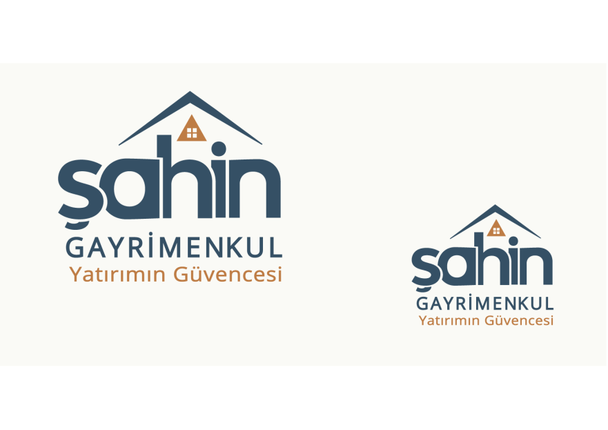 Şahin Gayrimenkul Logo + Kurumsal Kimlik yarışmasına tasarımcı izdüsümü tarafından sunulan  tasarım 