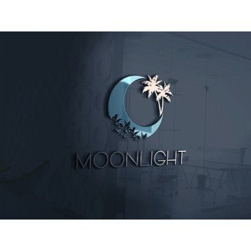 Ayışığı (Moonlight) logosunu arıyor yarışmasına tasarımcı duranakdogan tarafından sunulan  tasarım 