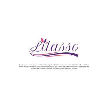 ''LİLASSO'' MARKASI İÇİN LOGO-KARTVİZİT yarışmasına tasarımcı Etrah™ tarafından sunulan  tasarım