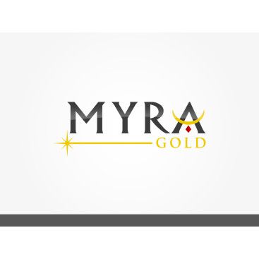 Myra Gold Kurumsal Kimlik Logosu yarışmasına tasarımcı volkanKocaman tarafından sunulan  tasarım 