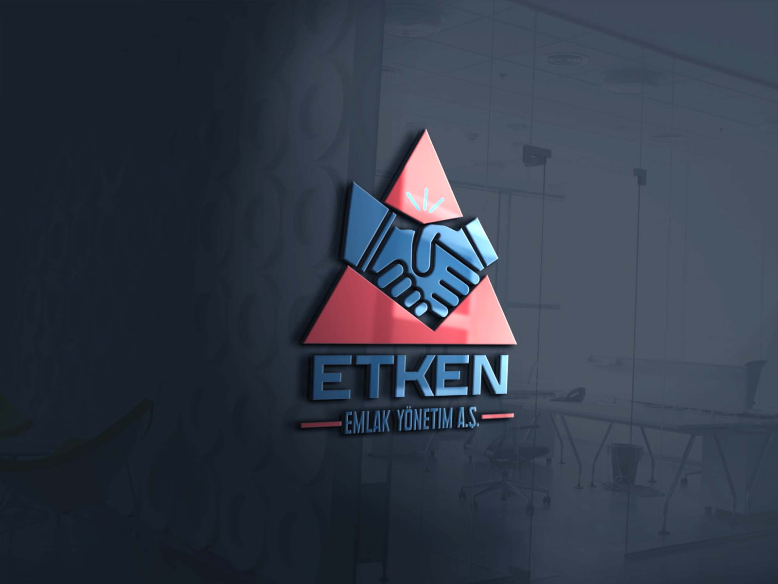 Tasarlayan RedNeckTR-Etken Emlak Yönetim A.Ş. için logo 