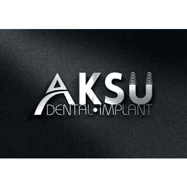 Aksu Dental İmplant Yeni Logosunu Arıyor yarışmasına tasarımcı ogzhnygns tarafından sunulan  tasarım 