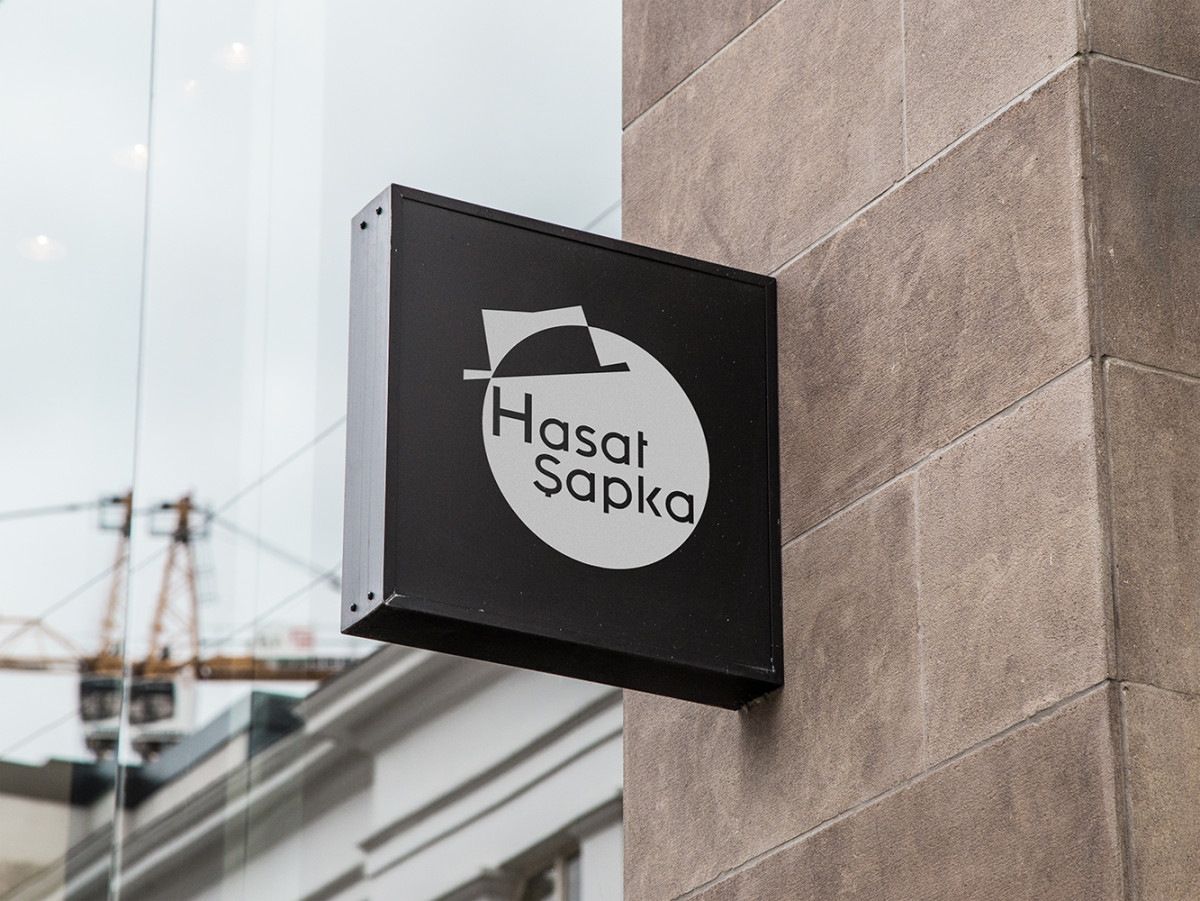 Tasarlayan aqua_b-Ht Hasat Şapka Logo çalışması