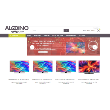 (alodino.com) e ticaret sitesi için  yarışmasına tasarımcı 269529 tarafından sunulan  tasarım 