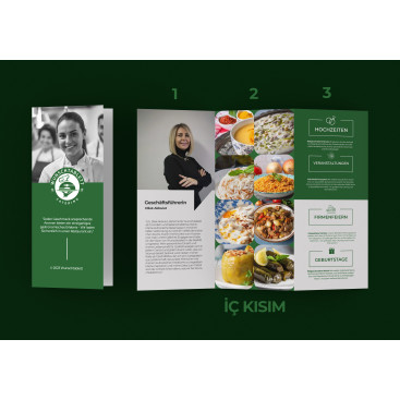 Wunschtablett Broşür yarışmasına tasarımcı 464124 tarafından sunulan  tasarım 