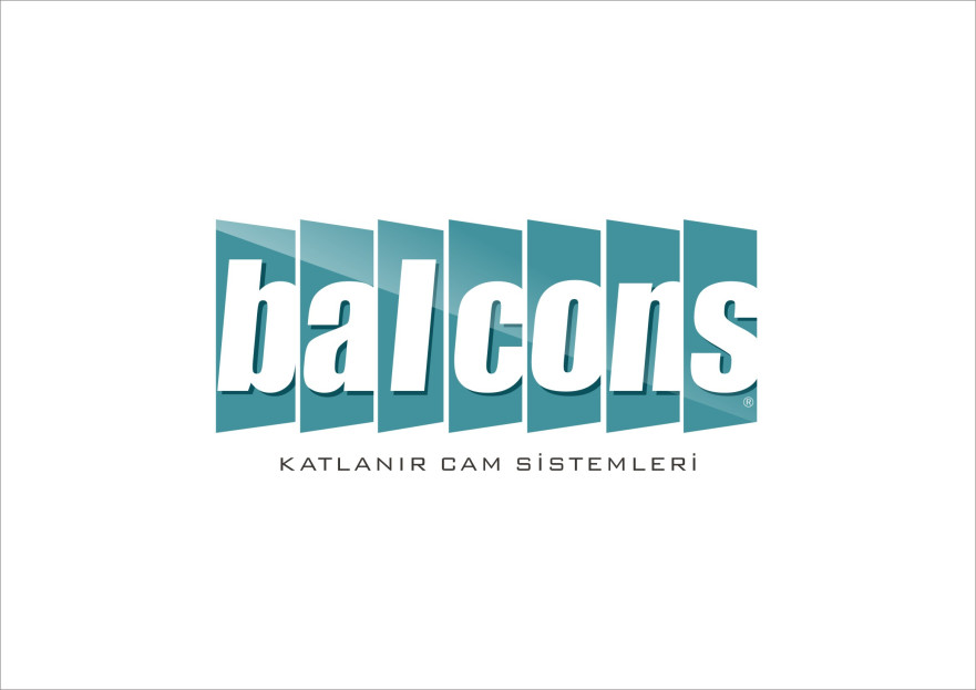 Türkiyenin cam balkon logosu yarışmasına tasarımcı RΛPİDO tarafından sunulan  tasarım 