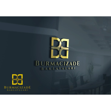 Baklava için logo yarışmasına tasarımcı Designer tarafından sunulan  tasarım 