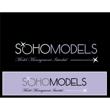 Model Ajansına Logo Tasarım yarışmasına tasarımcı melih tarafından sunulan  tasarım 