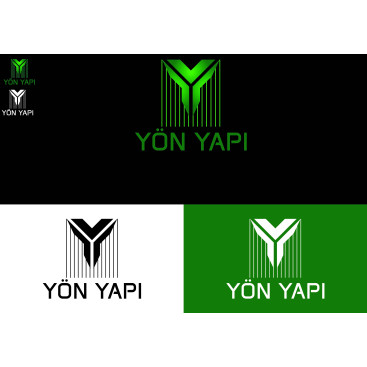 YÖN YAPI İNŞAAT ŞİRKETİMİZ LOGO TASARIMI yarışmasına tasarımcı fatih Bnc tarafından sunulan  tasarım 