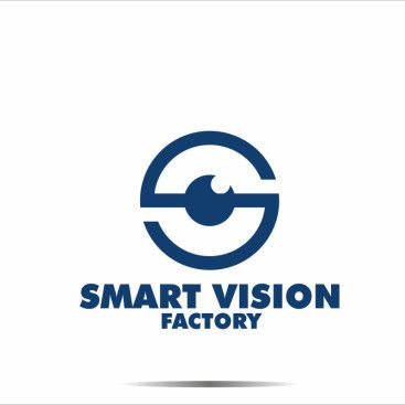 Smart Vision Factory için Logo Tasarımı yarışmasına tasarımcı ErcanH tarafından sunulan  tasarım 