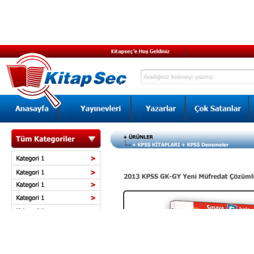  Kitap Satış Sitesine Logo yarışmasına tasarımcı BUCK tarafından sunulan  tasarım 