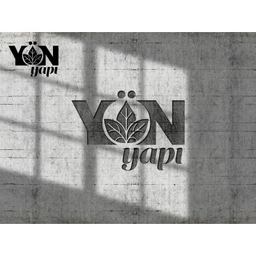 YÖN YAPI İNŞAAT ŞİRKETİMİZ LOGO TASARIMI yarışmasına tasarımcı Graffin_Bey tarafından sunulan  tasarım 