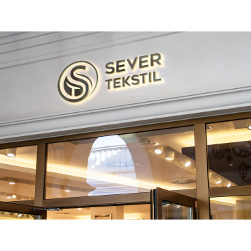 Tekstil firma logosu yarışmasına tasarımcı Etrah™ tarafından sunulan  tasarım 