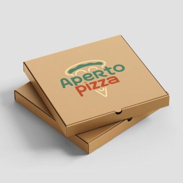APERTO PİZZA LOGOSUNU ARIYOR yarışmasına tasarımcı Gökko0 tarafından sunulan  tasarım 