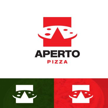 APERTO PİZZA LOGOSUNU ARIYOR yarışmasına tasarımcı grfkismail tarafından sunulan  tasarım 