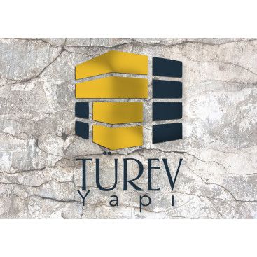 TÜREV YAPI Proje Ofisimize Logo Arıyoruz yarışmasına tasarımcı sesin tarafından sunulan  tasarım 
