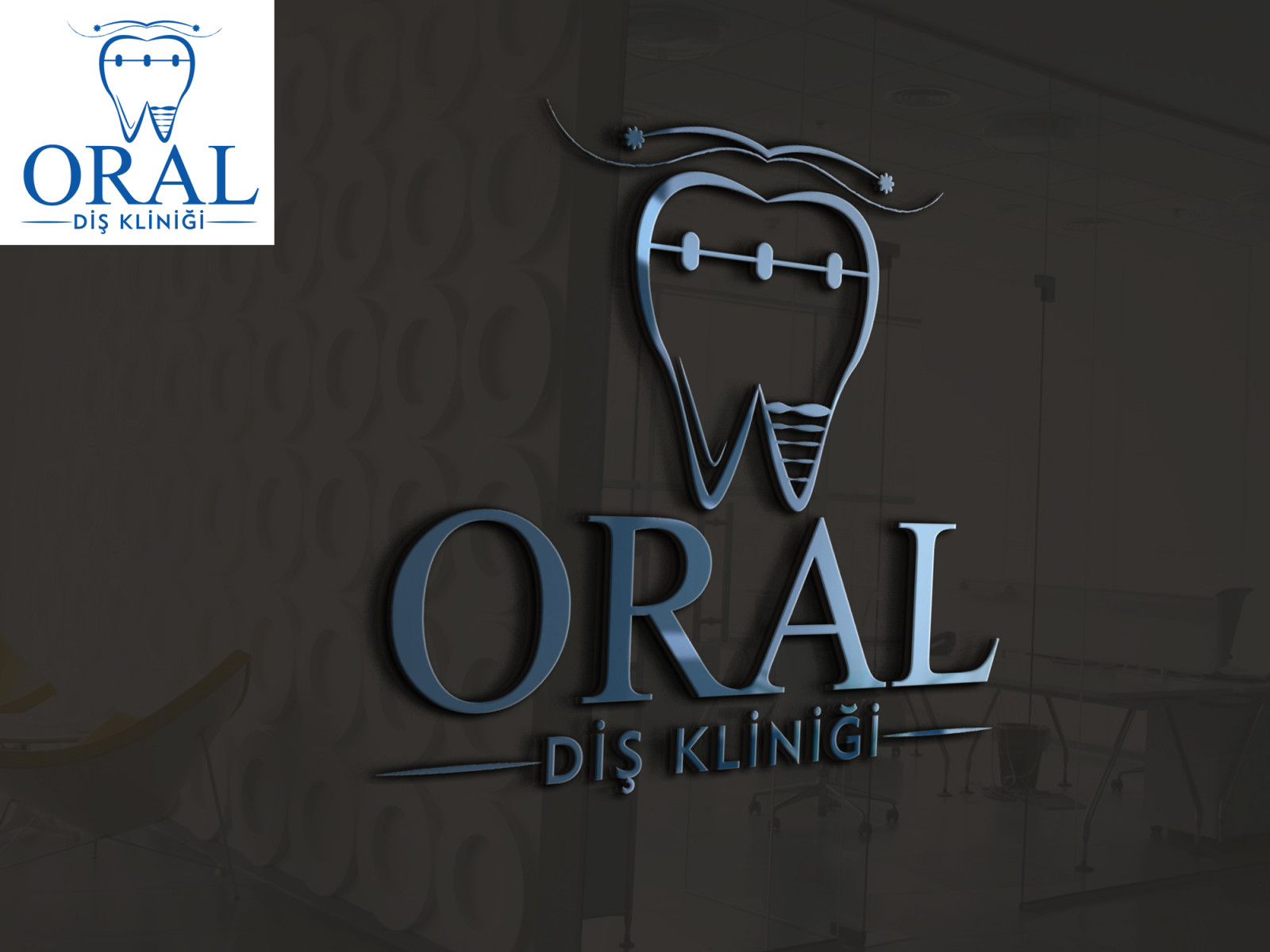 Tasarlayan Thomas Bewick-Oral Diş Kliniği - Logo Tasarımı