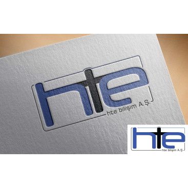 HTE BİLİŞİM A.Ş. LOGOSU yarışmasına tasarımcı EypDesignn tarafından sunulan  tasarım 