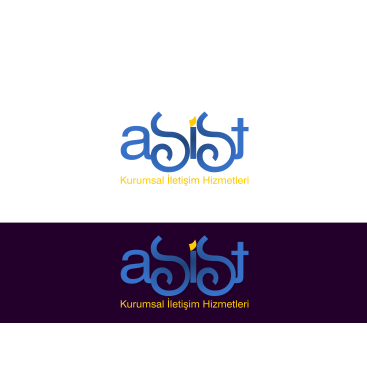 ASİST KURUMSAL İLETİŞİM İÇİN LOGO yarışmasına tasarımcı TeZCaN tarafından sunulan  tasarım 