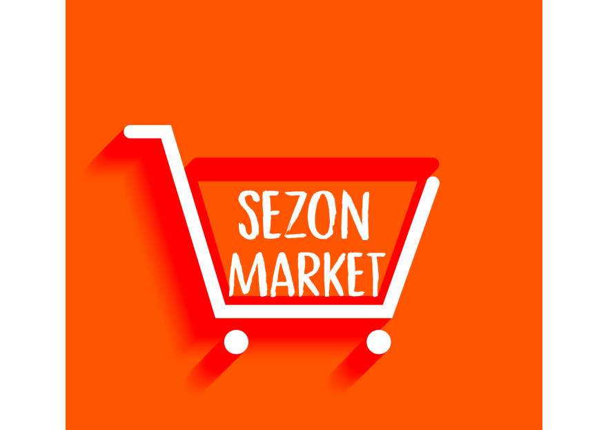 -SEZON MARKET - temel ihtiyaç marketi yarışmasına tasarımcı yarenyil1 tarafından sunulan  tasarım 