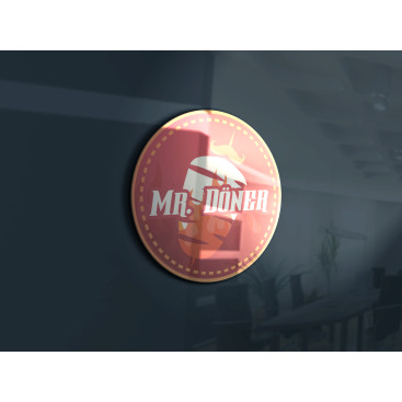 MR DÖNER ' E LOGO TASARIMI yarışmasına tasarımcı ELORA DESIGN tarafından sunulan  tasarım 
