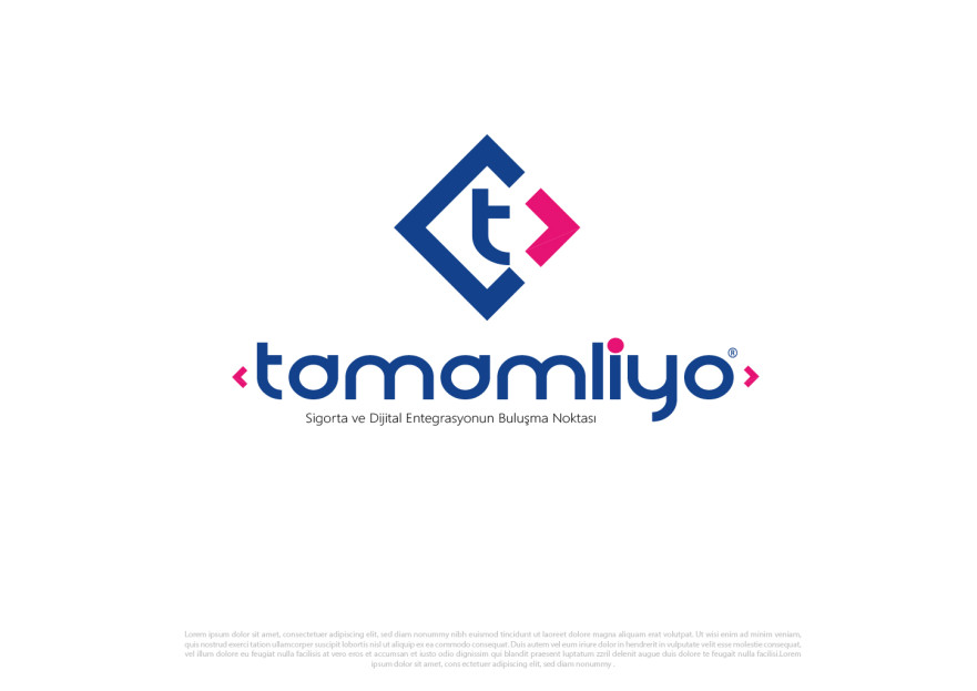 TAMAMLIYO GİRİŞİMİ İÇİN LOGO yarışmasına tasarımcı 8888 tarafından sunulan  tasarım 